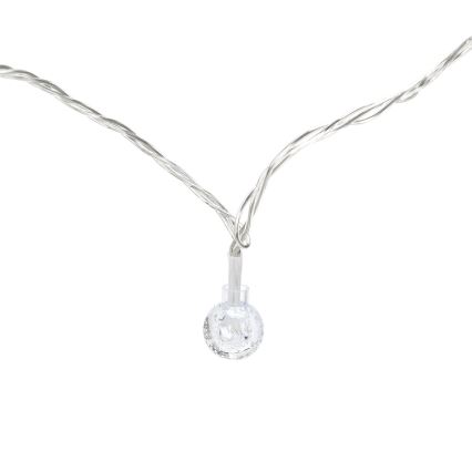 Aigostar - LED вулична різдвяна гірлянда 100xLED/8 функцій 13m IP44 теплий білий