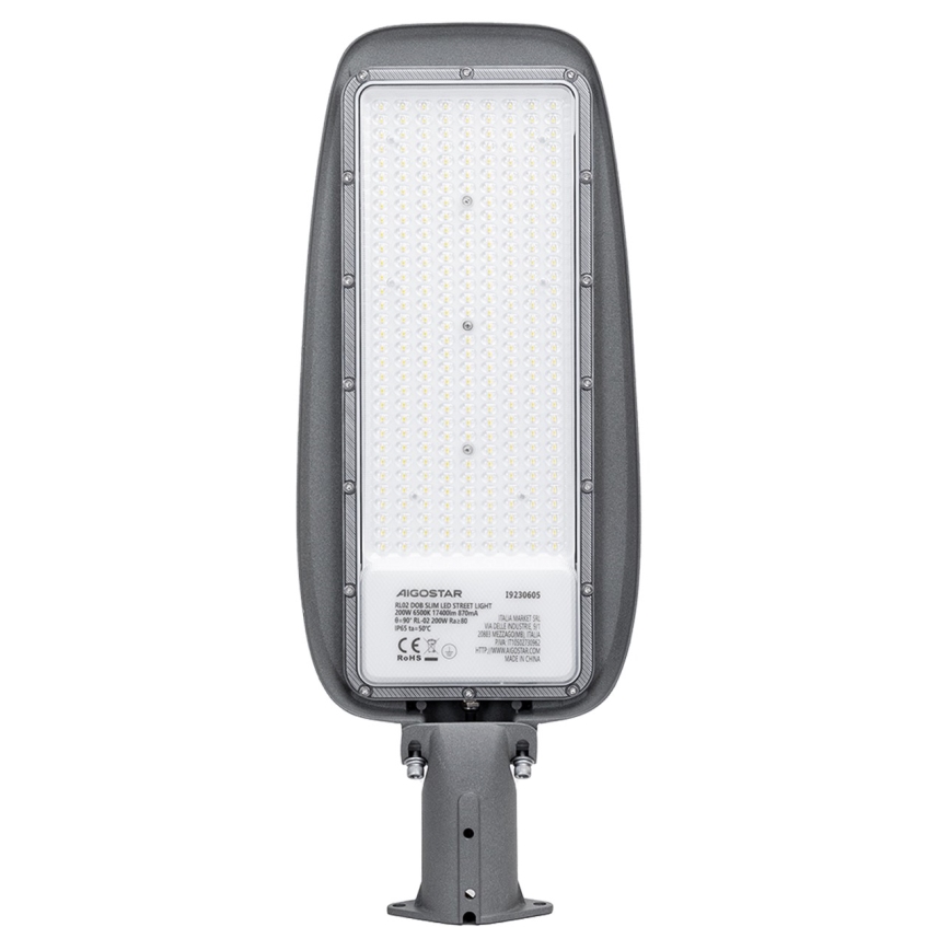 Aigostar - LED вуличний світильник SLIM LED/200W/230V 6500K IP65