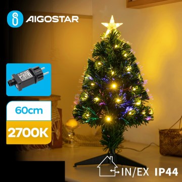 Aigostar - LED Вуличне різдвяне дерево LED/3,6W/230V 60 см IP44 теплий білий
