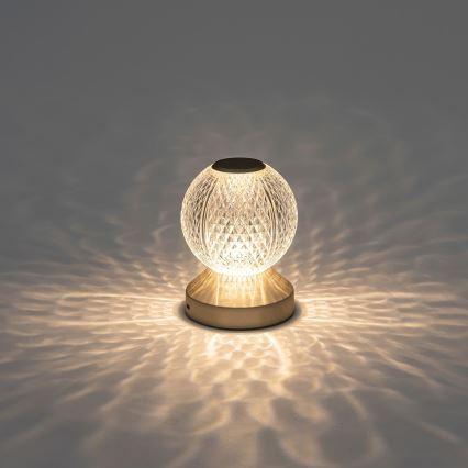 Aigostar - LED Настільна акумуляторна лампа з регулюванням яскравості LED/1W/5V 2700/4000/6500K 1800mAh 13,5 см