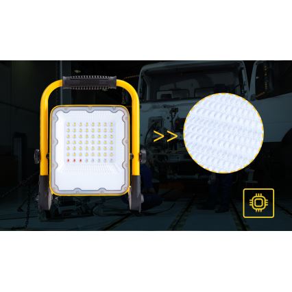 Aigostar - LED з регулюванням яскравості акумуляторна прожектор LED/100W/5V 6500K IP65 1500mAh
