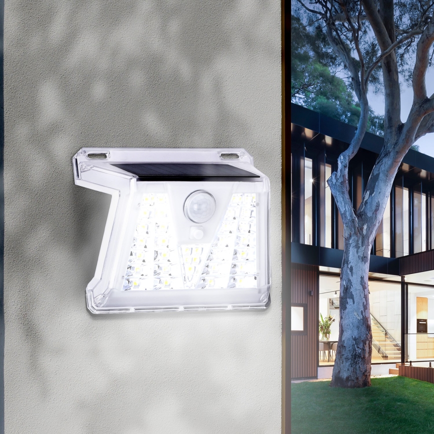 Aigostar - LED зовнішній сонячний світильник з датчиком LED/1,48 Вт/3,7 В IP65 1200 мАг