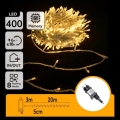 Aigostar - LED зовнішня гірлянда 400xLED/8 режимів 20m IP44 теплий білий