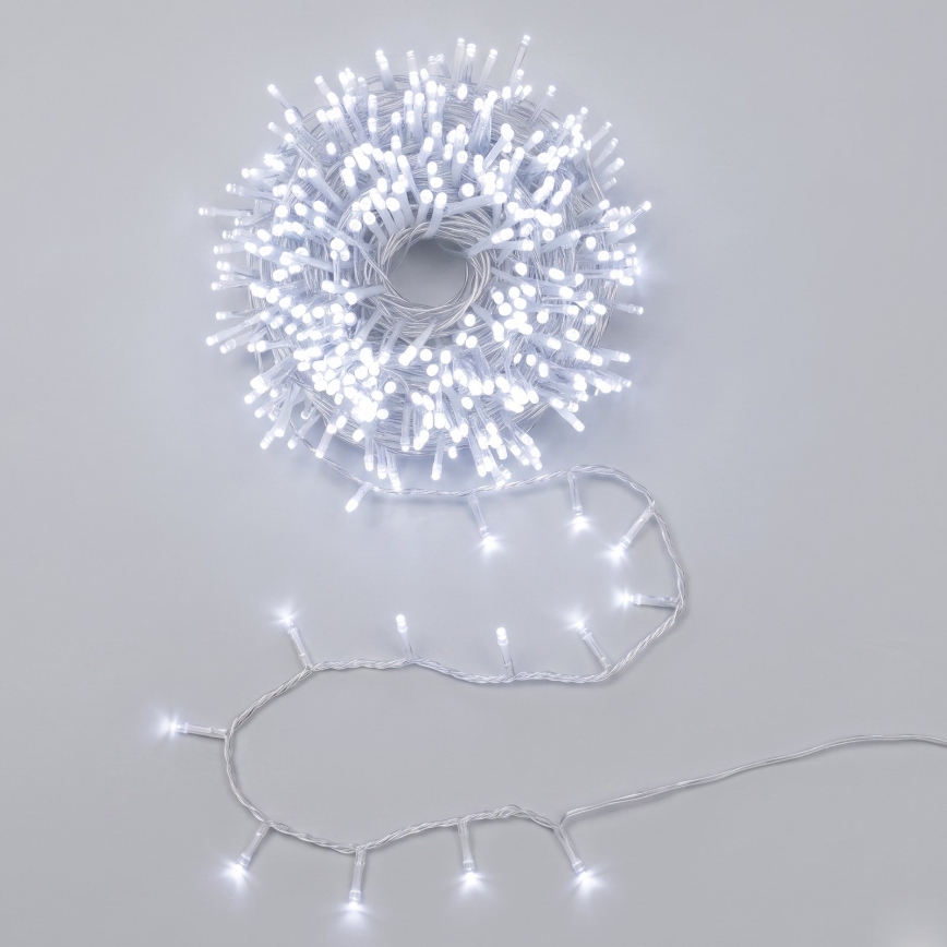 Aigostar - LED зовнішня різдвяна гірлянда 2000xLED/8 функцій 103m IP44 холодне біле