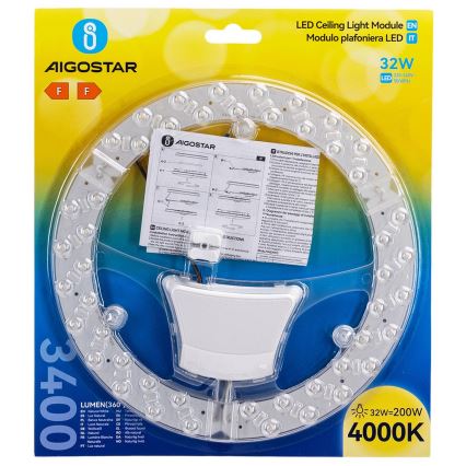 Aigostar - магнитный LED-модуль, 32 Вт, 230 В, 4000 К