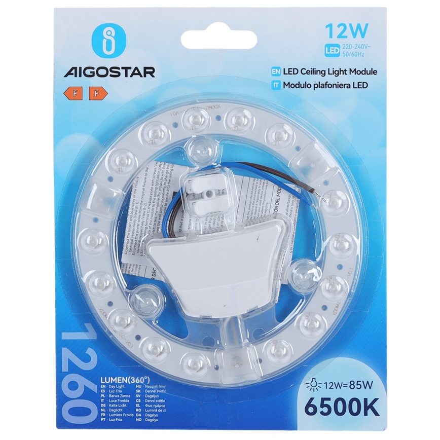Aigostar - магнитный LED-модуль LED/12W/230V 6500K