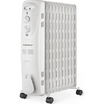 Aigostar - Масляный обогреватель с 11 секциями 2300W/230V белый