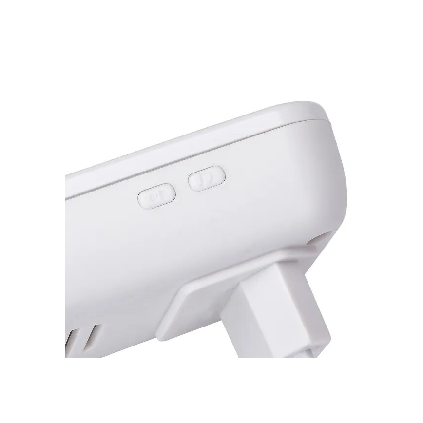 Aigostar - НАБІР 2x Бездротовий дверний дзвінок в розетку 230V/12V IP44 білий/чорний