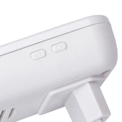 Aigostar - НАБІР 2x Бездротовий дверний дзвінок в розетку 230V IP44 білий/чорний