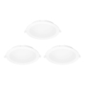 Aigostar - НАБІР 3x LED RGBW Стельовий вбудований світильник з регулюванням яскравості MESH LED/15W/230V 2700K-6500K діаметр 17 см