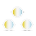 Aigostar - НАБІР 3x LED Вбудоване світильник з димером MESH LED/6W/230V 2700K-6500K діам.11,5см