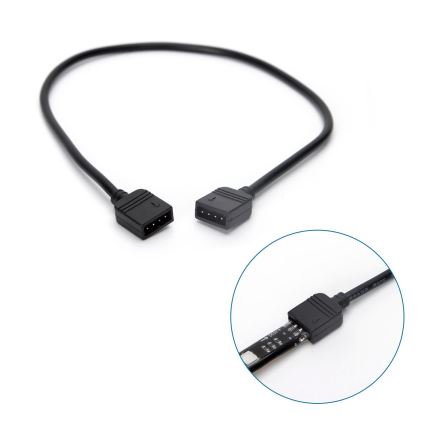 Aigostar - НАБІР 4x LED RGB з регулюванням яскравості стрічка 0,5м LED/2,5W/5V IP65 +ДК