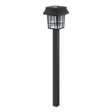 Aigostar - Набір із 6 шт. LED сонячних світильників LED/2V 6500K IP44 40 mAh чорний