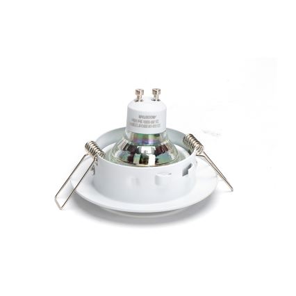 Aigostar - Набір з 3 LED‑вбудованих світильників 1xGU10/4,5W/230V 4000K білий