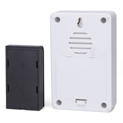 Aigostar - НАБОР 2x Беспроводной дверной звонок 3xAA/12V IP44 белый/черный