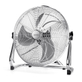 Aigostar - Напольный вентилятор 100W/230V блестящий хром
