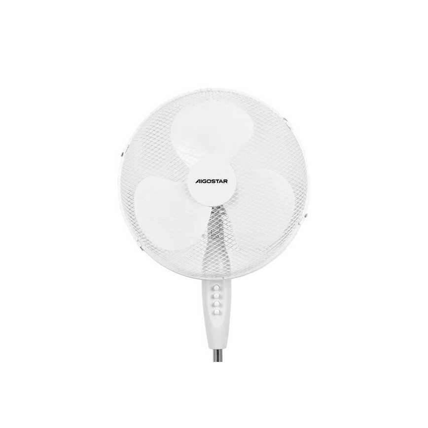 Aigostar - Напольный вентилятор 40W/230V белый