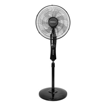 Aigostar - Напольный вентилятор 50W/230V, черный, с пультом дистанционного управления