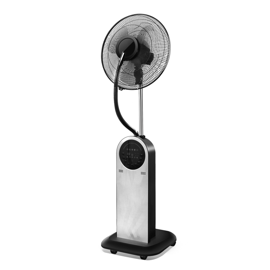 Aigostar - Напольный вентилятор с эффектом тумана MIST 95W/230V + дистанционное управление
