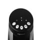 Aigostar - Напольный вентилятор 45W/230V черный/белый + дистанционное управление
