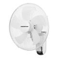 Aigostar -  Настенный вентилятор 45W/230V белый + дистанционное управление