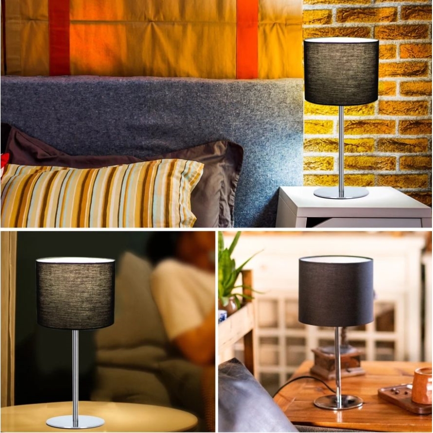 Aigostar - Настільна лампа 1xE14/40W/230V чорний