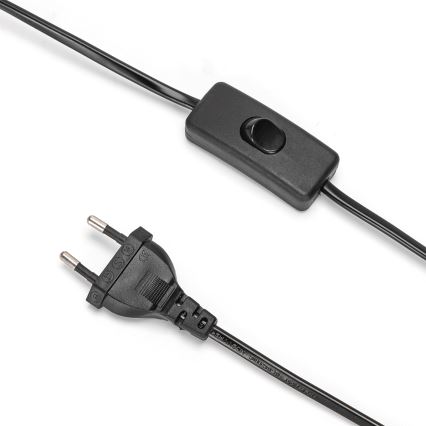 Aigostar - Настільна лампа 1xE14/40W/230V глянцевий хром