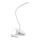 Aigostar - Настільна LED лампа з регулюванням яскравості з затискачем LED/2,5W/5V білий