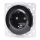 Aigostar - Настінна розетка SCHUKO без рамки 250V/16A чорна