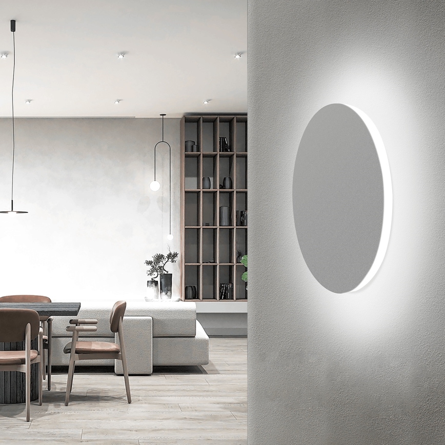 Aigostar - настінний LED-світильник LED/12W/230V 6500K 25 см білий
