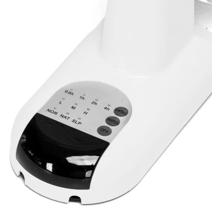 Aigostar -  Настінний вентилятор 45W/230V білий + пульт дистанційного керування