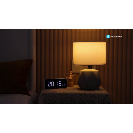 Aigostar - Настольная лампа 1xE14/40W/230V серый