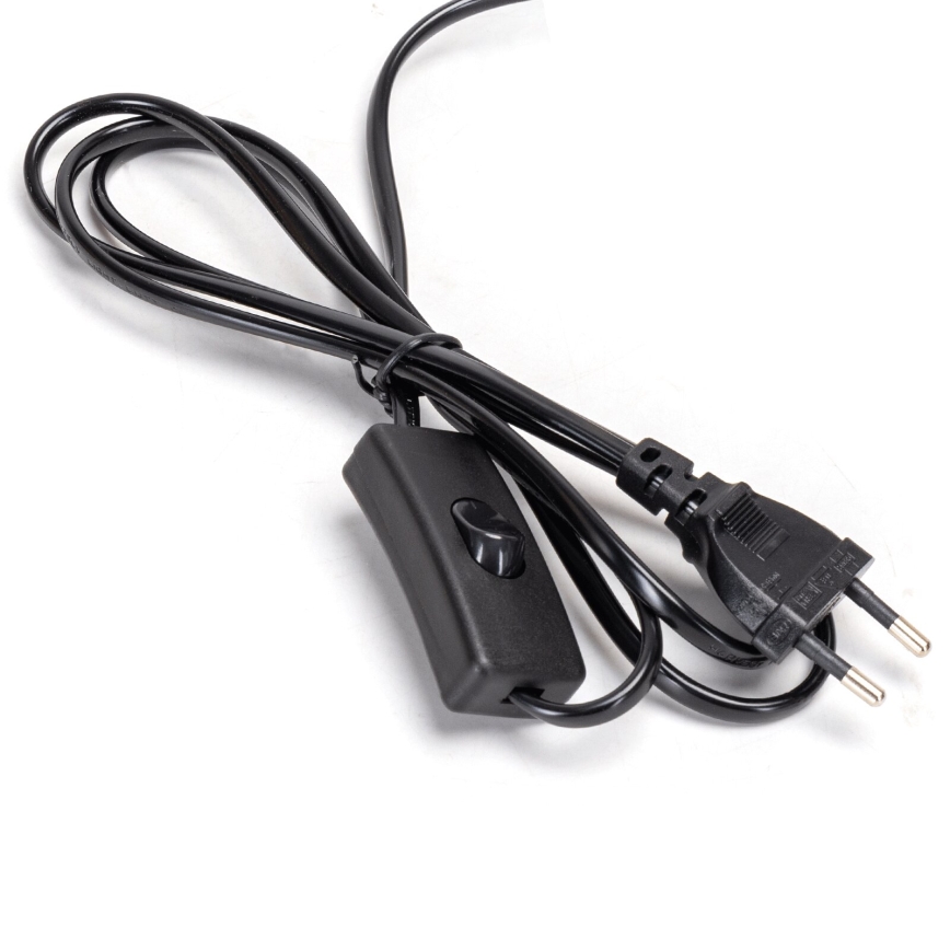 Aigostar - Настольная лампа 1xE27/60W/230V черный