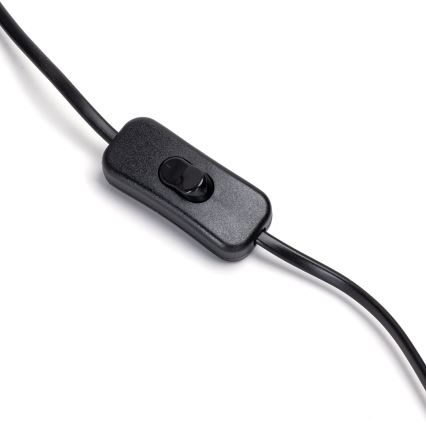 Aigostar - Настольная лампа 1xE27/60W/230V черный