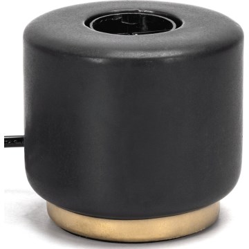 Aigostar - Настольная лампа 1xE27/60W/230V черный