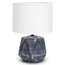 Aigostar - Настольная лампа 1xE14/40W/230V серый