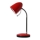 Aigostar - Настільна лампа 1xE27/36W/230V червоний/хром