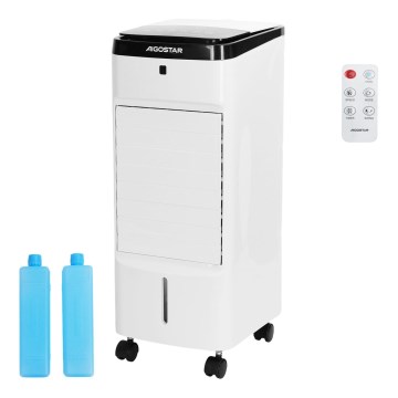 Aigostar - Охолоджувач повітря 60W/230V білий + пульт дистанційного керування