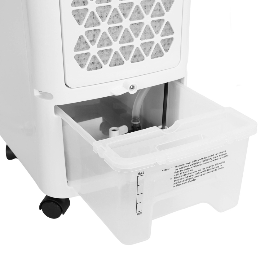 Aigostar - Охолоджувач повітря 60W/230V білий + пульт дистанційного керування