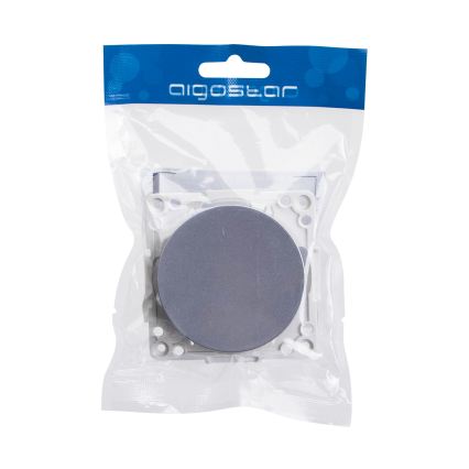 Aigostar - Одноклавишный выключатель без рамки č. 1 серебристый