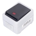 Aigostar - однокнопочный выключатель IP54
