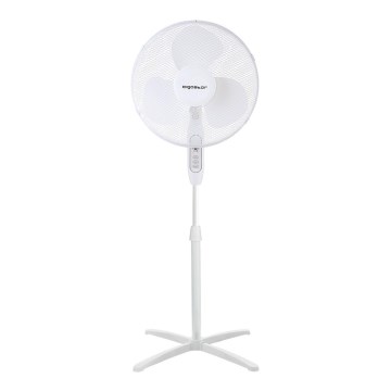 Aigostar - Підлоговий вентилятор 40W/230V 120 см білий