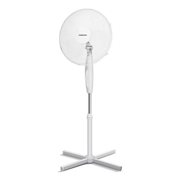 Aigostar - Підлоговий вентилятор 45W/230V 125 см білий