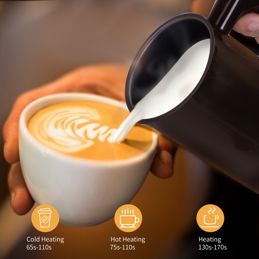 Aigostar - Піноутворювач молока 500W/230V 240 мл