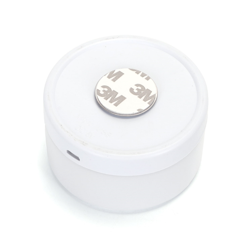 Aigostar - Портативний нічний LED світильник з регулюванням яскравості LED/1W/5V 6500K + USB