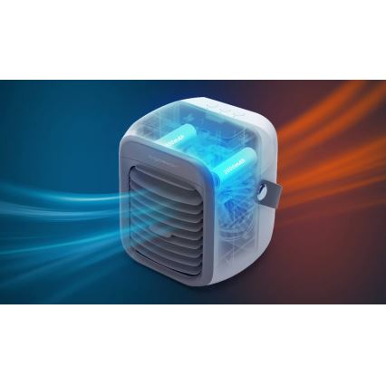 Aigostar - Портативный вентилятор 8W/5V белый