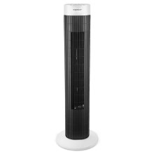 Aigostar - Підлоговий вентилятор 45W/230V чорний/білий