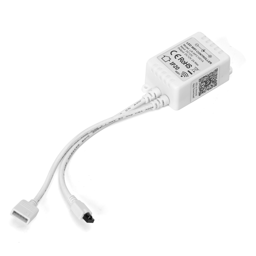 Aigostar - Світлодіодна RGB стрічка з регулюванням яскравості 6,5 м LED/16,5 Вт/12/230 В 3000K Wi-Fi