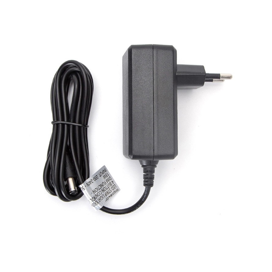 Айгостар - РГБ світлодіодна стрічка з регулюванням яскравості, 5 м, 24 Вт, 12/230 В, IP65 + пульт дистанційного керування