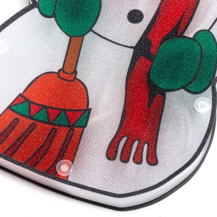 Aigostar - Різдвяна LED декорація LED/3xAAA сніговик 25см